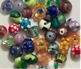 12 glass beads - quick swap