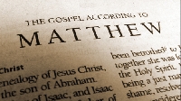 TCHH ~ Profile Scripture ~ Matthew