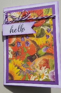 Artistically Inclined: Greeting Card ATC