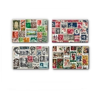 Recycled postage stamps on PC #4