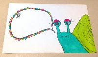 Snail Mail Card  Mail Art  Flat Surprise  USA Only
