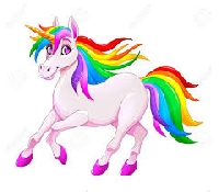 🦄Unicorn ATC Series USA- 8 of 9: Rainbow Unicorn!