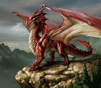 S&T: Dragon postcard