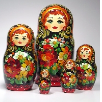 Russian Doll Bookmark Swap