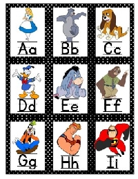 ATD: ABC'S of Disney Letter A