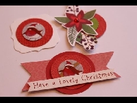 Christmas Card Embellishments