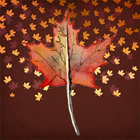 Autumn ATC Swap 2 - Leaves 