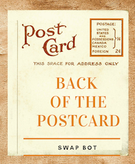 Back of the Postcard - Regional: Canada/USA