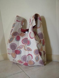 Reusable Grocery Bag Valentine Themed