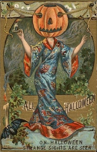 Halloween Postcard swap #1