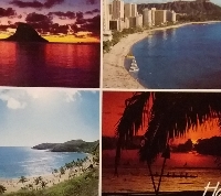 November Multiview postcard swap - USA