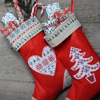 AL: A Stocking/Tote Bag for Christmas USA