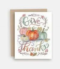 Thanksgiving Note Cards 