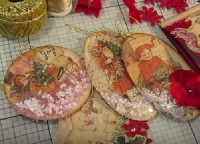 YTPC: Victorian Christmas Tags/Ornaments