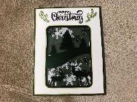 Recycled/Upcycled Christmas Card