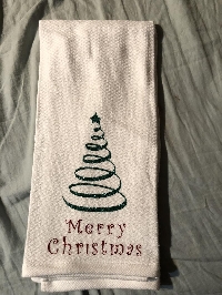 Christmas Dish Towel Swap