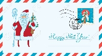 SH: ONLY Upcycled Christmas Post Cards #2 - INTL