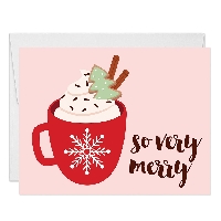Quick Hot Chocolate & Card Swap