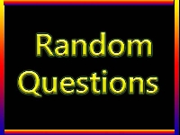 Random Questions #3!