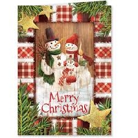 P&M Recycled Christmas Cards into Postcards 2020