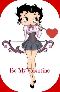 AACG:  Betty Boop Valentine ATC
