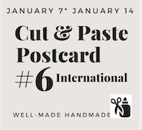 Cut & Paste Postcard - International #6
