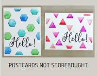 PnS: Not Store-bought DIY Postcard