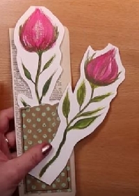 YTPC:  Rose in Vase Journal Spot