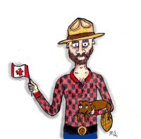 🍁 Canada: Something Canadian Postcard #4