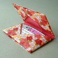 Origami Gift Card Holder