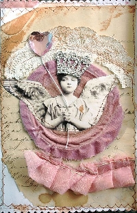 5x7 Shabby Chic Journal Page