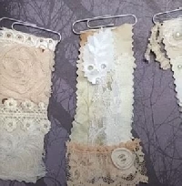 YTPC:  Layered Lace Paper Clips