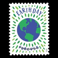 Scream, the new stamp & Ephemera for Earth DAy.