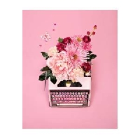 Typewriters and Bouquets Profile Deco