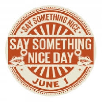 WnWHS: National Say Something Nice Day