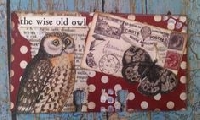 RF: Owl Theme Large Altered Rolo