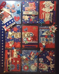 FTLOC#1-4th Of July Mini Pocket letter US Only