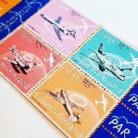 25 x 2 Used Stamps International Swap
