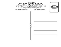 USA-PCs: Postcards Giveaway!