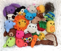 CPG Simple, easy, small Amigurumi - USA only