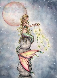WIYM: Mermaid postcard: INT'L