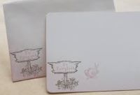Hand Stamped Flat Cards
