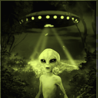 AMMM: Aliens in August postcard.....
