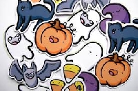 CS: Sheets of Halloween Stickers