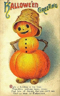 UKPP: Halloween Postcard