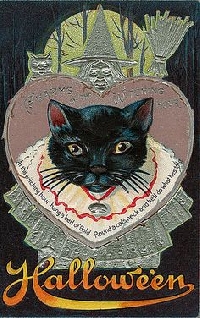 MissBrenda's Halloween Card Swap ~ BLACK CAT