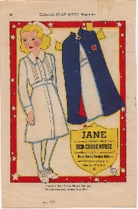 Skinny with a Nurse Paper Doll