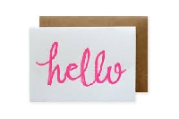Easy Peasy Note Card - USA