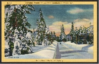 VS - Vintage Winter scene ATC