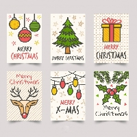 UK Christmas cards / postcards